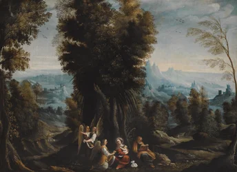 Landscape with the Rest on the Flight into Egypt